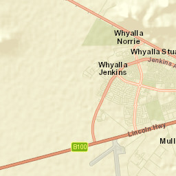 Whyalla Street Map