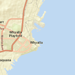 Whyalla Playford Street Map