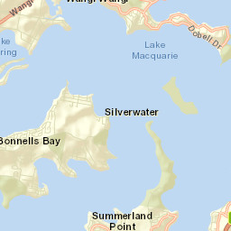 Gwandalan Street Map