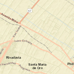 Departamento de Rivadavia Street Map