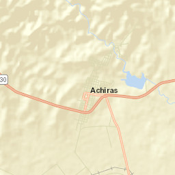 Achiras Street Map