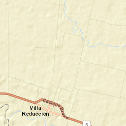 Villa Reducción Street Map
