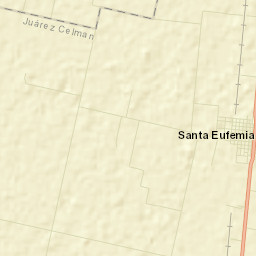 Santa Eufemia Street Map