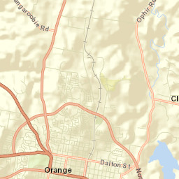 Orange Street Map