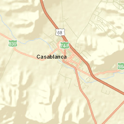 Casablanca Street Map