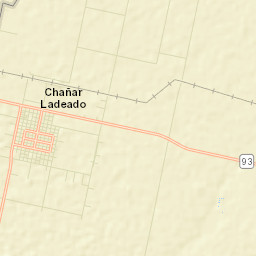 Chañar Ladeado Street Map