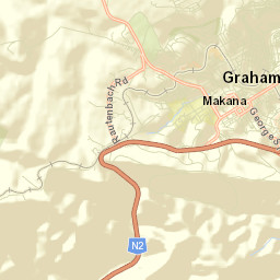 Grahamstown Street Map