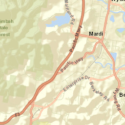 Berkeley Vale Street Map