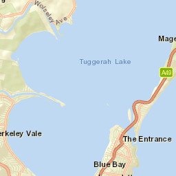 Blue Bay Street Map