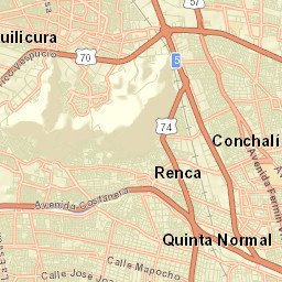 Quilicura Street Map