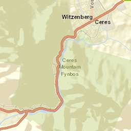 Ceres Street Map