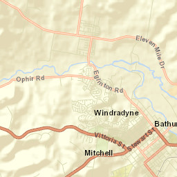 Abercrombie Street Map