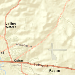 Raglan Street Map