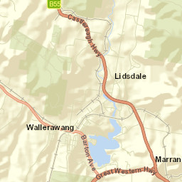 Wallerawang Street Map