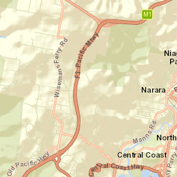 West Gosford Street Map