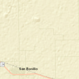 San Basilio Street Map