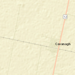 Cavanagh Street Map