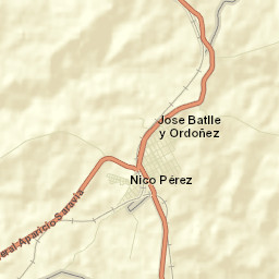 José Batlle y Ordóñez Street Map