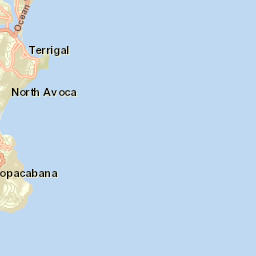 Copacabana Street Map