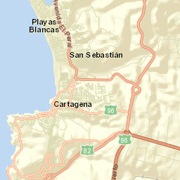 Cartagena Street Map