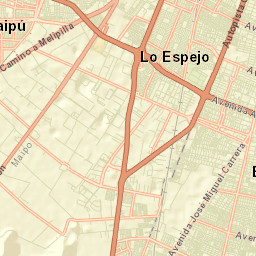 Lo Espejo Street Map