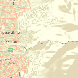 La Florida Street Map