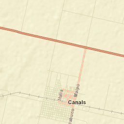 Canals Street Map