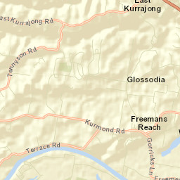 East Kurrajong Street Map