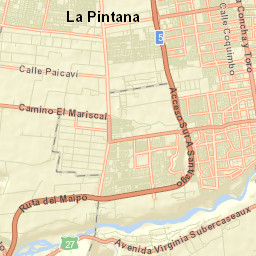 La Pintana Street Map