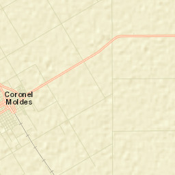 Coronel Moldes Street Map