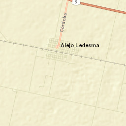 Alejo Ledesma Street Map