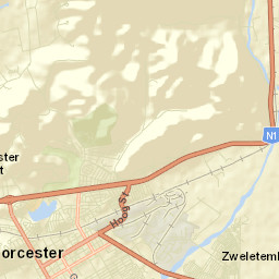 Worcester Street Map