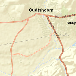 Oudtshoorn Street Map