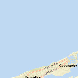Busselton city cenre Street Map