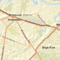 Bligh Park Street Map