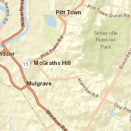 Vineyard Street Map