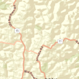 Glenorie Street Map