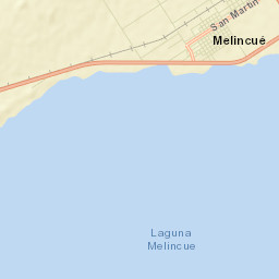 Melincué Street Map