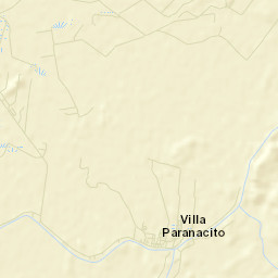 Villa Paranacito Street Map