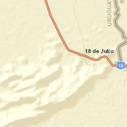 Dieciocho de Julio Street Map
