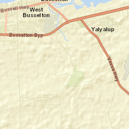 Busselton Street Map