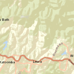 Wentworth Falls Street Map