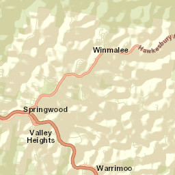 Warrimoo Street Map