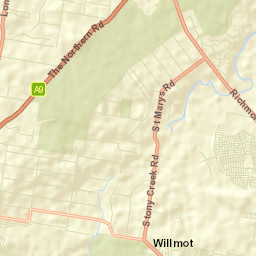 Windsor Downs Street Map