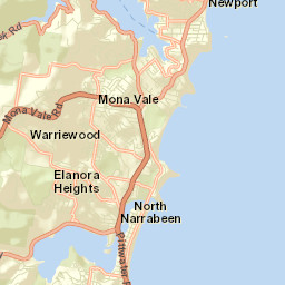 Bay View Street Map
