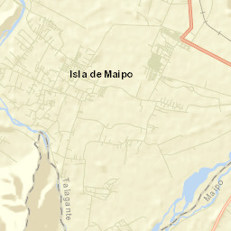 Isla de Maipo Street Map