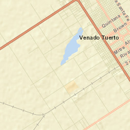 Venado Tuerto Street Map