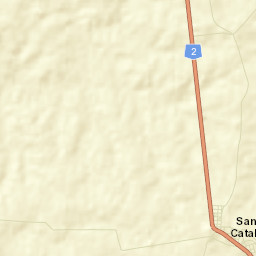 Santa Catalina Street Map