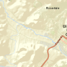 Uitenhage Street Map