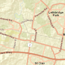 Shalvey Street Map